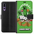 Miniatyrbillede 1 af 3: Huawei P20 Pro Tegnebogsetui Minecraft Boom