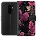Kompatibel Tegnebogsetui til Samsung Galaxy S9+ Löv