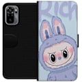 Miniatyrbillede 1 af 3: Xiaomi Redmi Note 10S Tegnebogsetui Blå Kanin Labubu