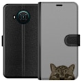 Miniatyrbilde 1 av 3: Nokia X10 Lommeboketui Grå Kattblikk - stilren katte design m