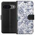 Pikkukuva 1 / 3: Google Pixel 9 Pro Lompakkokotelo Kukat & Linnut - Romanttinen