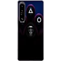 Pikkukuva 1 / 3: Sony Xperia 1 IV Läpinäkyvä kuori Squid Game Kausi 3 Uudet Ikoni Suosittu Sarja TV Motiivi Aasialainen Draama Trendikäs Graafinen Suunnittelu