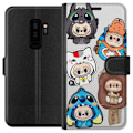 Pikkukuva 1 / 3: Samsung Galaxy S9+ Lompakkokotelo Labubu hahmokokoelma - Pop Mart Labubu The Monsters väriluulisessa muotoilussa