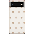 Pikkukuva 1 / 3: Google Pixel 6 Läpinäkyvä kuori Teddy-tausta - söpöt tedd
