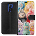 Miniatyrbillede 1 af 3: Xiaomi Redmi 9 Tegnebogsetui Labubu Skitse Stil