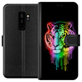 Miniatyrbillede 1 af 3: Samsung Galaxy S9+ Tegnebogsetui Neon Tigeren