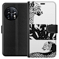 Pikkukuva 1 / 3: OnePlus 11 Lompakkokotelo Leopard Faces