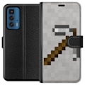 Miniatyrbillede 1 af 3: Motorola Edge 20 Pro Tegnebogsetui Minecraft Værktøjer
