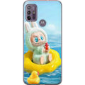 Pikkukuva 1 / 3: Motorola Moto G10 Läpinäkyvä kuori Labubu Stripe Attack - R