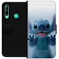 Miniatyrbillede 1 af 3: Huawei P40 lite E Tegnebogsetui Stitch ved et vindue i sød st