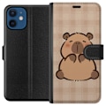 Pikkukuva 1 / 3: Apple iPhone 12 mini Lompakkokotelo Mobilskal kawaii capybara flera figurer japansk stil