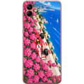 Kompatibelt Mobildeksel til Samsung Galaxy A04 Rosa blomsteracing rosa