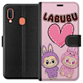 Pikkukuva 1 / 3: Samsung Galaxy A20e Lompakkokotelo Labubu Pink Monster