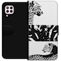 Miniatyrbillede 1 af 3: Huawei P40 lite Tegnebogsetui Leopard Faces