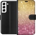 Kompatibelt Plånboksfodral till Samsung Galaxy S22+ 5G Glitter