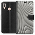 Pikkukuva 1 / 3: Huawei P20 lite Lompakkokotelo Hopea-aallot