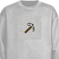 Miniatyrbillede 1 af 3: Sweatshirt til Børn | Blød & Klassisk Sweatshirt Minecraft Værktøjer grå one size