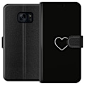 Pikkukuva 1 / 3: Samsung Galaxy S7 Lompakkokotelo Sydän