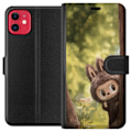 Miniatyrbild 1 av 3: Apple iPhone 11 Plånboksfodral Labubu Graffiti Vibes – Gatukonst i monsterform