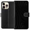 Miniatyrbillede 1 af 3: Apple iPhone 15 Pro Max Tegnebogsetui Sorte Bølger