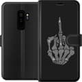 Kompatibel Tegnebogsetui til Samsung Galaxy S9+ Fuck dig Bling