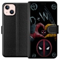 Miniatyrbilde 1 av 3: Apple iPhone 13 Lommeboketui Deadpool & Wolverine Kjærlighet