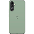 Pikkukuva 1 / 3: Samsung Galaxy S24 Läpinäkyvä kuori Sydän