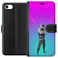 Miniatyrbillede 1 af 3: Apple iPhone 6 Tegnebogsetui sort ridder fortnite