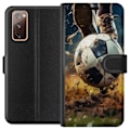 Miniatyrbillede 1 af 3: Samsung Galaxy S20 FE Tegnebogsetui Fodbold
