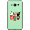 Pikkukuva 1 / 3: Samsung Galaxy Core Prime Läpinäkyvä kuori Catpuccino