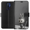 Miniatyrbillede 1 af 3: Xiaomi Redmi 9 Tegnebogsetui Pop Mart MEGA LABUBU LABUBU Sketch 1000%