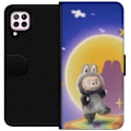 Pikkukuva 1 / 3: Huawei P40 lite Lompakkokotelo Labubu Neon Pop - Neonväri pop-taiteen hirviö
