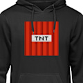 Miniatyrbillede 1 af 3: Hoodie til Voksen | Behagelig Hættetrøje Minecraft TNT sort M