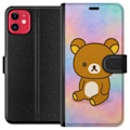 Miniatyrbillede 1 af 3: Apple iPhone 11 Tegnebogsetui Kawaii Sanrio Rilakkuma