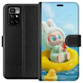 Miniatyrbillede 1 af 3: Xiaomi Redmi 10 Tegnebogsetui Labubu Stripe Attack - Striber m