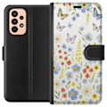 Miniatyrbillede 1 af 3: Samsung Galaxy A23 Tegnebogsetui Sommerblomster