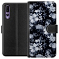 Pikkukuva 1 / 3: Huawei P20 Pro Lompakkokotelo Kukat