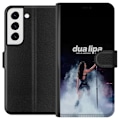 Miniatyrbillede 1 af 3: Samsung Galaxy S22 5G Tegnebogsetui Dua Lipa – Signature Loo