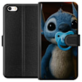 Pikkukuva 1 / 3: Apple iPhone SE (2016) Lompakkokotelo Stitch & Napp - vauvatee