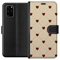 Miniatyrbild 1 av 3: Samsung Galaxy S20+ Plånboksfodral Heart Grid