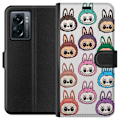 Miniatyrbillede 1 af 3: OnePlus Nord N300 Tegnebogsetui Labubu Macaron Monster - Nuttet Samlefigur med Stil
