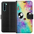 Miniatyrbillede 1 af 3: OnePlus Nord Tegnebogsetui Sød Kat Galaxy