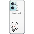 Miniatyrbild 1 av 3: OnePlus Nord CE 2 5G Genomskinligt Skal You Don’t Know My Password – edgy textmotiv med attityd