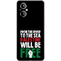 Miniatyrbillede 1 af 3: OnePlus Nord N20 5G Gennemsigtig cover Fri Palæstina