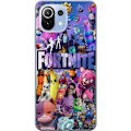 Pikkukuva 1 / 3: Xiaomi 11 Lite 5G NE Läpinäkyvä kuori Fortnite Hahmot Peliteema Ikonit Peli Suunnittelu Suosittu Taistelurojalainen Lapset Pelihahmojen Teema