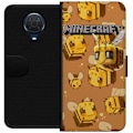 Miniatyrbillede 1 af 3: Nokia G20 Tegnebogsetui Minecraft Bi