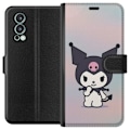 Miniatyrbillede 1 af 3: OnePlus Nord 2 5G Tegnebogsetui Kawaii Sanrio Kuromi