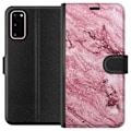 Pikkukuva 1 / 3: Samsung Galaxy S20 Lompakkokotelo Rosa