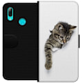 Miniatyrbillede 1 af 3: Huawei P smart 2019 Tegnebogsetui Nysgerrig Killing