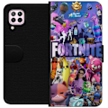 Pikkukuva 1 / 3: Huawei P40 lite Lompakkokotelo Fortnite Hahmot Peliteema Ikonit Peli Suunnittelu Suosittu Taistelurojalainen Lapset Pelihahmojen Teema